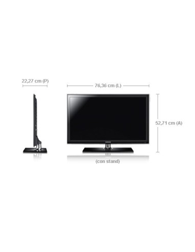 Samsung UE32D4000NW 81,3 cm (32") HD Nero
