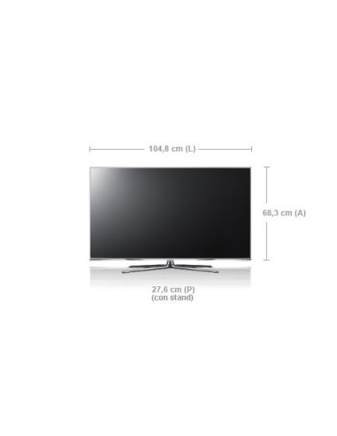 Samsung UE46D7000 116,8 cm (46") Full HD Wi-Fi Nero