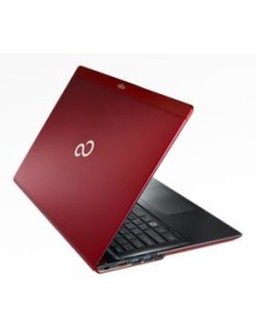 Fujitsu LIFEBOOK UH572 33,8 cm (13.3") HD Intel® Core™ i5 4 GB DDR3-SDRAM 532 GB HDD+SSD Windows 7 Professional Nero, Rosso 2