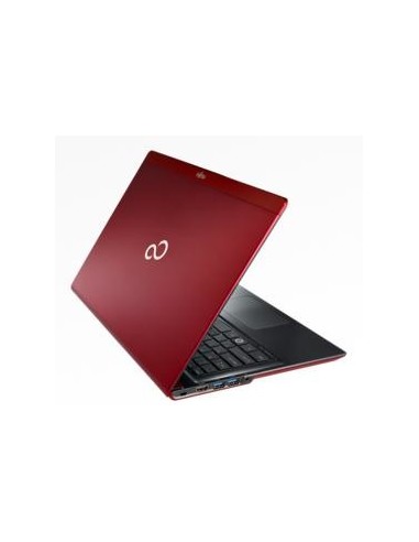 Fujitsu LIFEBOOK UH572 33,8 cm (13.3") HD Intel® Core™ i5 4 GB DDR3-SDRAM 532 GB HDD+SSD Windows 7 Professional Nero, Rosso