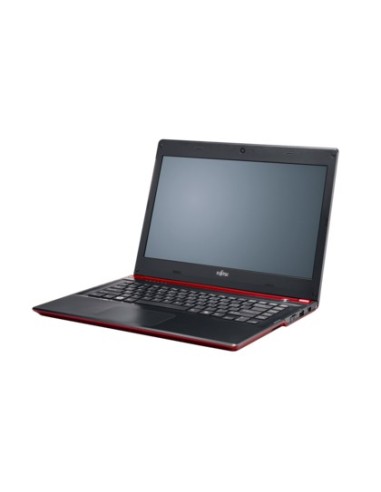 Fujitsu LIFEBOOK UH572 33,8 cm (13.3") HD Intel® Core™ i5 4 GB DDR3-SDRAM 532 GB HDD+SSD Windows 7 Professional Nero, Rosso
