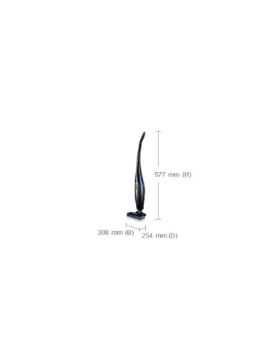 Samsung SS7550 Senza sacchetto Nero, Blu