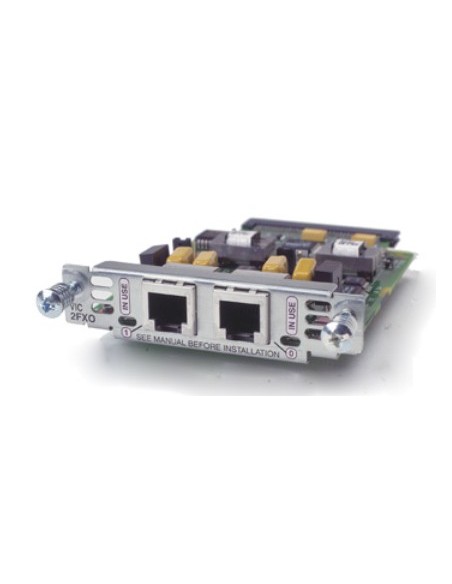 Cisco VIC2-2FXO voice network module RJ-11