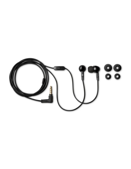 HP In-ear Stereo Headset Auricolare Cablato Musica e Chiamate Nero