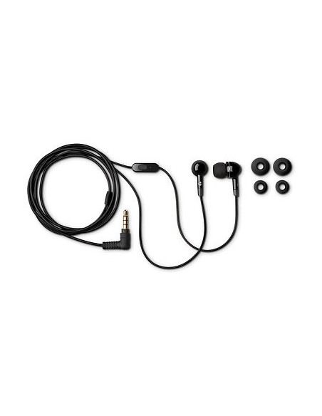 HP In-ear Stereo Headset Auricolare Cablato Musica e Chiamate Nero