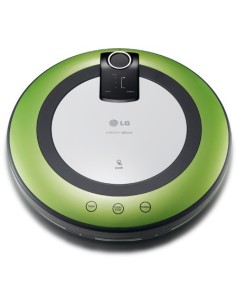 LG VR5906LVM aspirapolvere robot Nero, Verde, Bianco