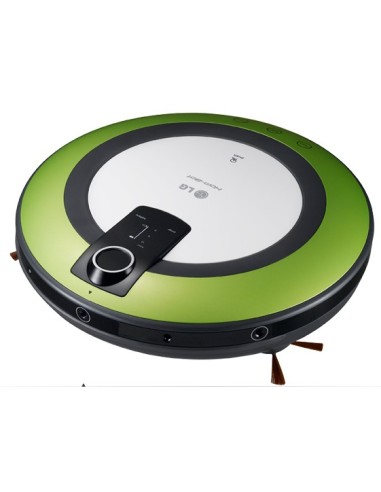LG VR5906LVM aspirapolvere robot Nero, Verde, Bianco