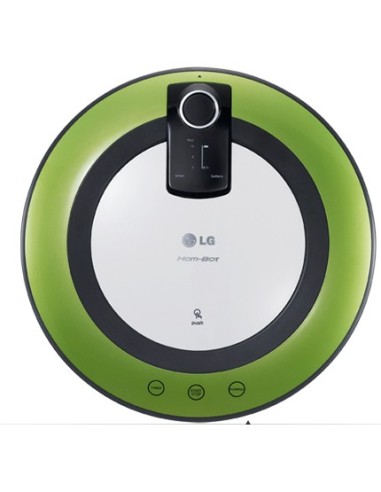 LG VR5906LVM aspirapolvere robot Nero, Verde, Bianco