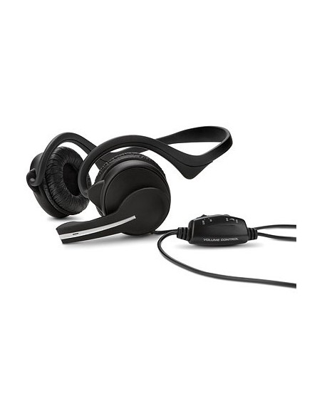HP Digital Stereo Headset Auricolare Cablato Musica e Chiamate Nero
