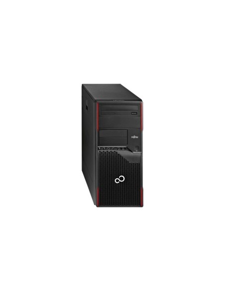 Fujitsu CELSIUS W410 DDR3-SDRAM i7-2600 Minitower Intel® Core™ i7 8 GB Windows 7 Professional Stazione di lavoro Nero, Rosso