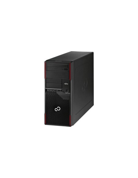 Fujitsu CELSIUS W410 DDR3-SDRAM i7-2600 Minitower Intel® Core™ i7 8 GB Windows 7 Professional Stazione di lavoro Nero, Rosso