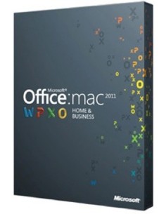 Microsoft Office for Mac Home & Business 2011, 1u, DVD, EN 1 licenza e Inglese