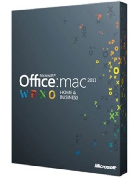 Microsoft Office for Mac Home & Business 2011, 1u, DVD, EN 1 licenza e Inglese