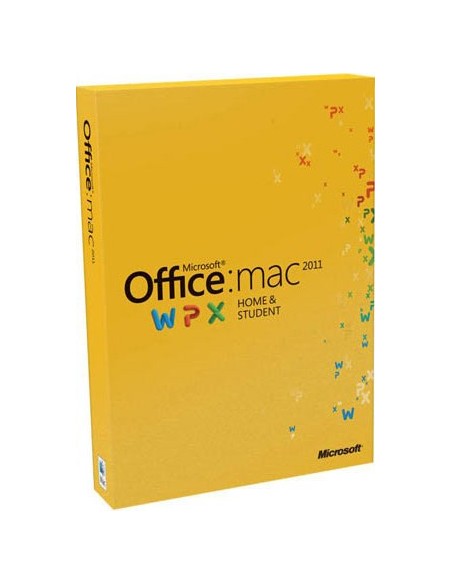 Microsoft Office Mac Home & Student 2011 Family Pack, DE, DVD Tedesca