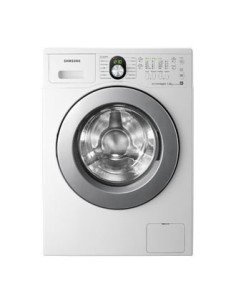 Samsung WF1702WSV lavatrice Caricamento frontale 7 kg 1200 Giri min Cromo, Bianco
