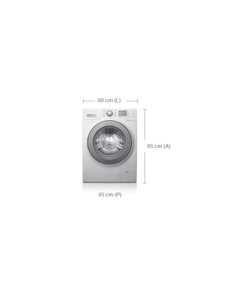 Samsung WF1802WFVS XET lavatrice Caricamento frontale 8 kg 1200 Giri min Bianco