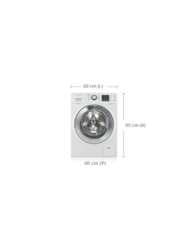 Samsung WF806U4SAWQ lavatrice Caricamento frontale 8 kg 1400 Giri min Bianco
