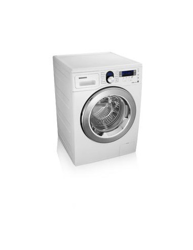 Samsung WF9902LWE lavatrice Caricamento frontale 9 kg 1200 Giri min Cromo, Bianco