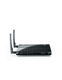Buffalo Wireless-N 300Mbps router wireless Fast Ethernet 4G Nero