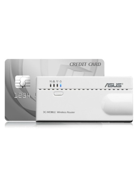 ASUS WL-330N3G router wireless Fast Ethernet 3G Bianco