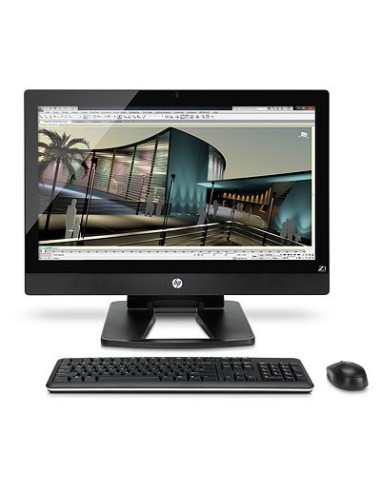 HP Z1 27" Famiglia Intel® Xeon® E3 68,6 cm (27") 4 GB DDR3 500 GB All-in-One workstation Windows 7 Professional Nero
