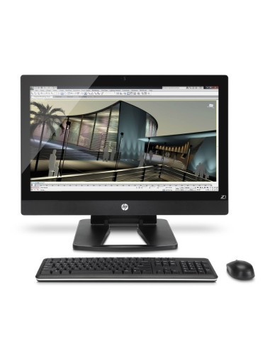 HP Z1 Famiglia Intel® Xeon® E3 68,6 cm (27") 2560 x 1440 Pixel 8 GB DDR3 1000 GB HDD All-in-One workstation Windows 7