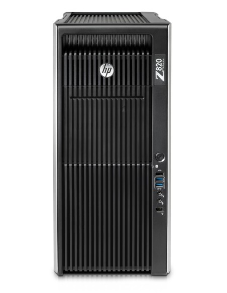 HP Z820 DDR3-SDRAM E5-2660 Midi Tower Famiglia Intel® Xeon® E5 32 GB 128 GB SSD Windows 7 Professional Stazione di lavoro Nero