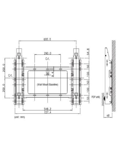 Samsung WMN-4250 127 cm (50")