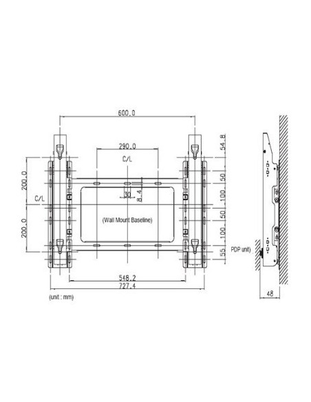 Samsung WMN-4250 127 cm (50")