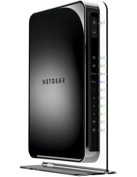 NETGEAR WNDR4500 router wireless Gigabit Ethernet Dual-band (2.4 GHz 5 GHz) Nero