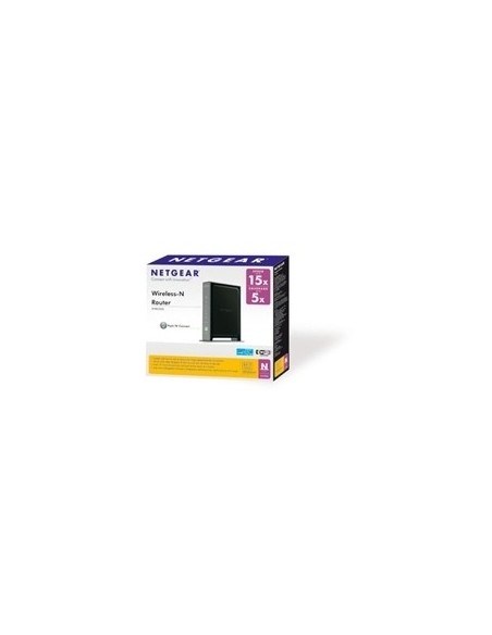 NETGEAR WNR2000 router wireless Fast Ethernet Banda singola (2.4 GHz) 4G Nero