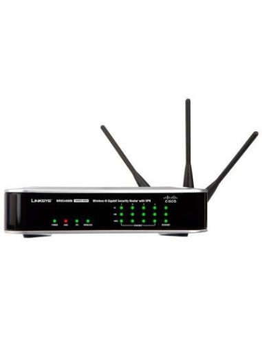 Cisco WRVS4400N router wireless Nero, Argento