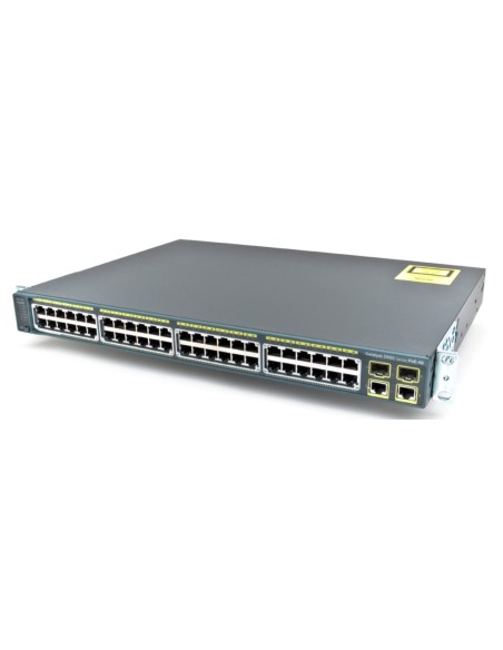 Cisco Catalyst WS-C2960-48PST-L switch di rete Gestito L2 Fast Ethernet (10 100) Supporto Power over Ethernet (PoE) 1U Nero