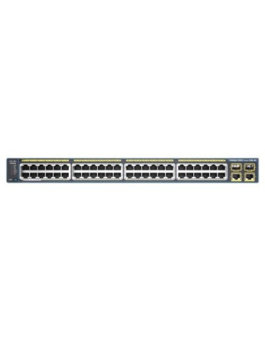 Cisco Catalyst WS-C2960-48PST-L switch di rete Gestito L2 Fast Ethernet (10 100) Supporto Power over Ethernet (PoE) 1U Nero