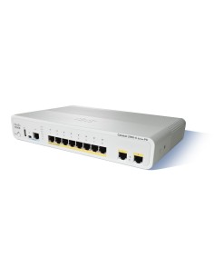 Cisco Catalyst WS-C2960CPD-8TT-L switch di rete Gestito L2 Fast Ethernet (10 100) Bianco