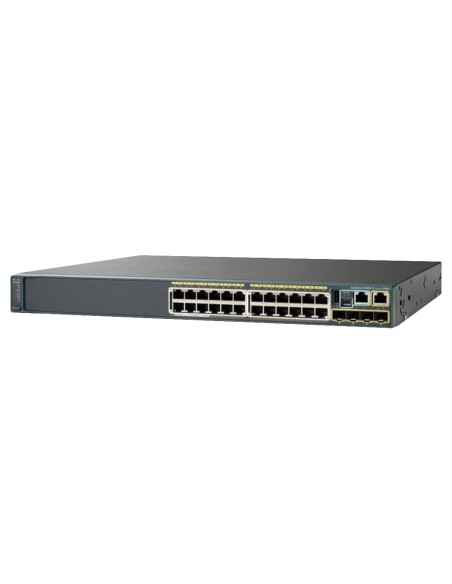 Cisco Catalyst 2960-S Gestito L2 Gigabit Ethernet (10 100 1000) Supporto Power over Ethernet (PoE) 1U Nero