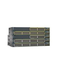 Cisco Catalyst 2960S-48TS-L Gestito Gigabit Ethernet (10 100 1000) 1U Nero