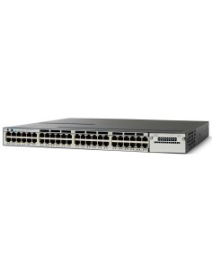 Cisco Catalyst 3750X Gestito L3 Gigabit Ethernet (10 100 1000) 1U Nero, Argento