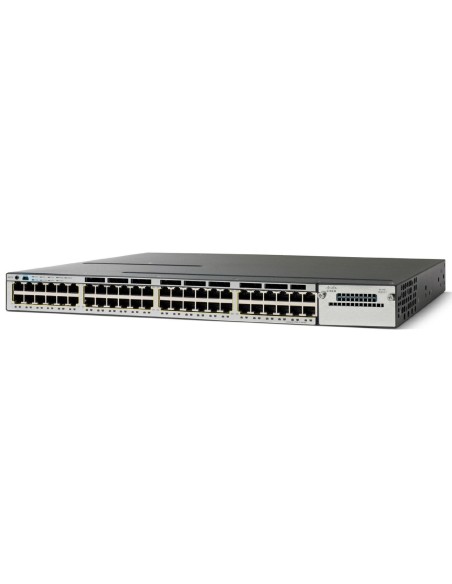 Cisco Catalyst 3750X Gestito L3 Gigabit Ethernet (10 100 1000) 1U Nero, Argento