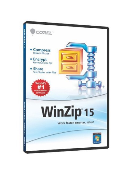Corel WinZip 15 Standard, 1u, CD, ITA 1 licenza e