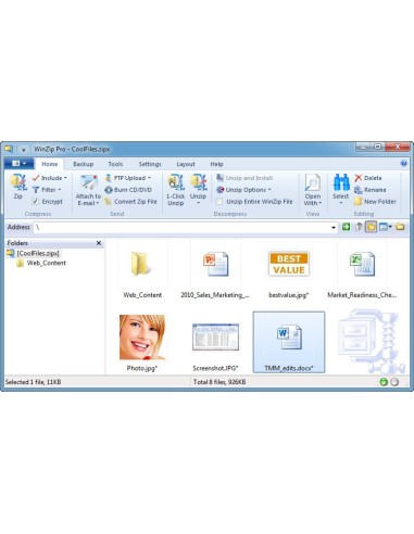 Corel WinZip 15 Standard, 1u, CD, ITA 1 licenza e