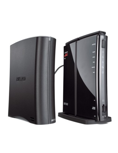 Buffalo WZR-HP-AG300H router wireless Gigabit Ethernet Nero
