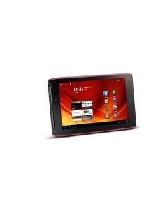 Acer Iconia A100 8 GB 17,8 cm (7") NVIDIA Tegra 1 GB Wi-Fi 4 (802.11n) Android Nero, Rosso