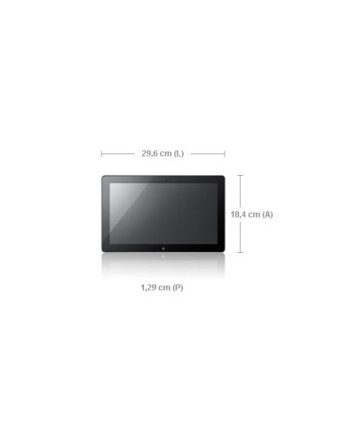 Samsung Slate PC 7 XE700T1A 64 GB 29,5 cm (11.6") Intel® Core™ i5 4 GB Wi-Fi 4 (802.11n) Windows 7 Professional Nero