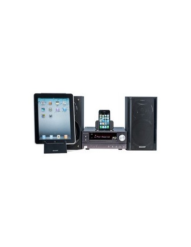 Sharp XL-BD601PH sistema home cinema 2.0 canali 100 W Compatibilità 3D Nero