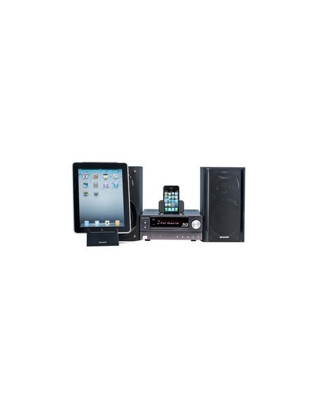 Sharp XL-BD601PH sistema home cinema 2.0 canali 100 W Compatibilità 3D Nero
