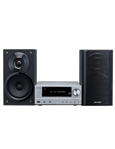 Sharp XL-HF201PHS set audio da casa Microsistema audio per la casa 100 W Nero