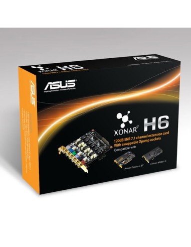 ASUS Xonar H6 Interno 7.1 canali