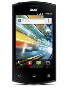 Acer Liquid Express E320 9,14 cm (3.6") SIM singola Android 2.3 3G 1300 mAh Bordeaux