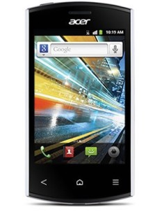 Acer Liquid Express E320 9,14 cm (3.6") SIM singola Android 2.3 3G 1300 mAh Bianco